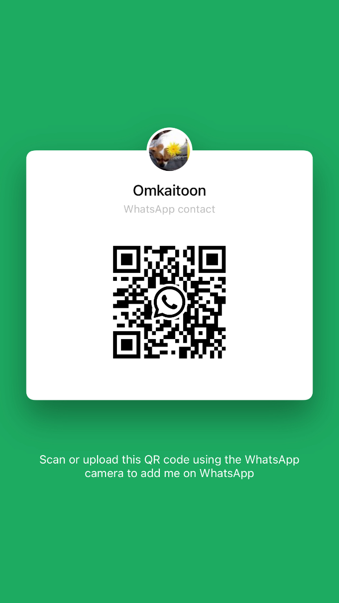 WhatsApp QR &ndash; Omkaitoon
